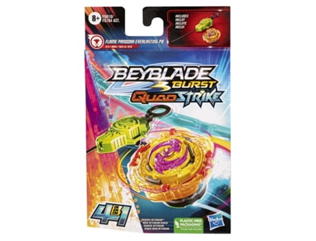 Figura de Ação BEY BLADE Beyblade Burst Quadstrike Flame Pandora Everlasting P8 Kit Inicial (Idade Mínima: 8 anos)