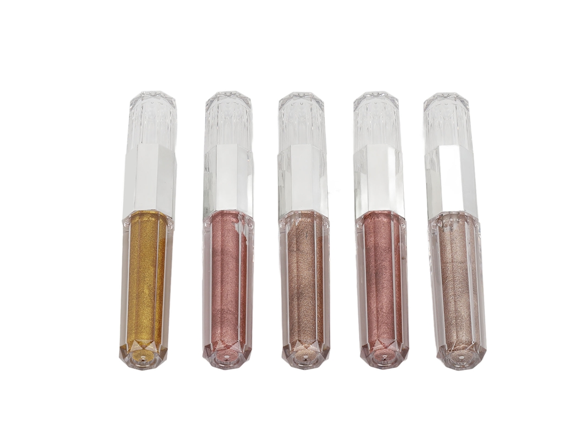 Kit de Esmalte Rebe-kit com Efeito Metálico Espelhado, 5 Cores, Longa Duração, Visual Elegante para Manicure em Casa ou no Salão
