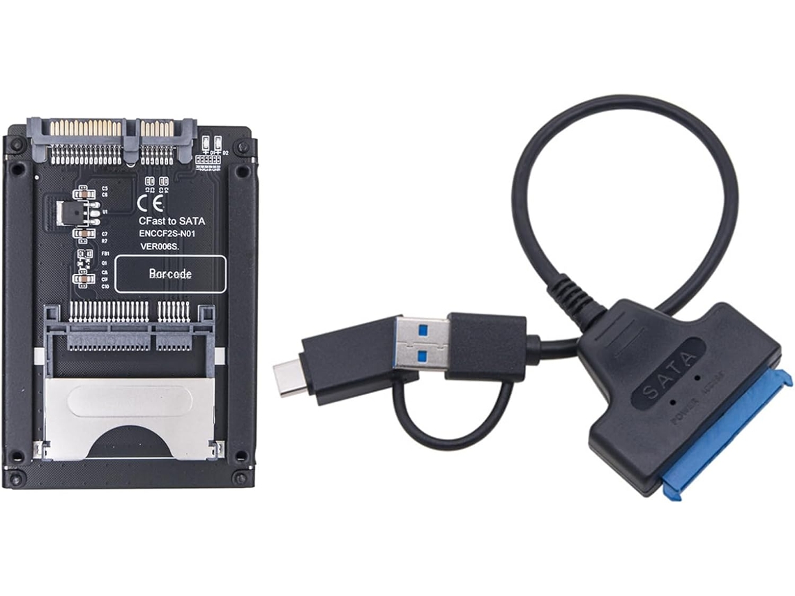 Adaptador Genérico Para Leitor De Cartão Cfast Sata3.0, 22 Pinos, 2,5 Polegadas, Para Laptop