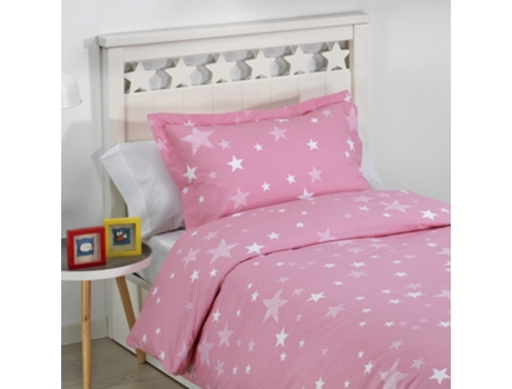 Funda Nórdica Cama Infantil Stars Rosa Cama 90