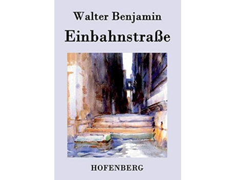 Livro Einbahnstraße De Consultant Statistician Walter Benjamin (alemão)