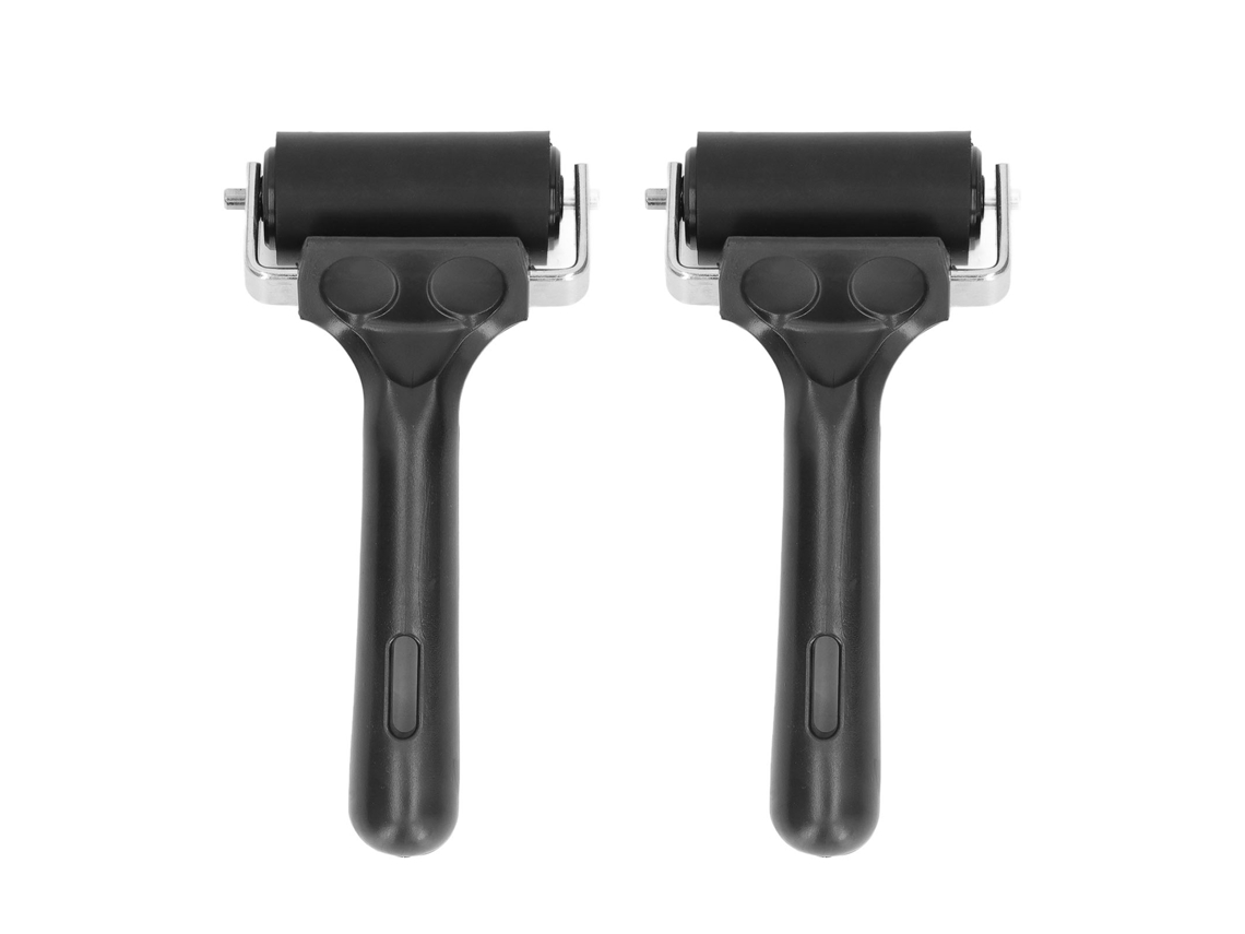Rolo Brayer 2 Peças 6 Cm De Comprimento Rolo De Borracha Rolo De Tinta Para Arte Ferramentas Para Gravura Pintura Artesanato Carimbo Slowmoose