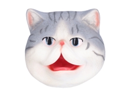 Mali fantoche de Mão de Gato Realista com Boca Móvel Brinquedo Interativo para Crianças Pvc Macio
