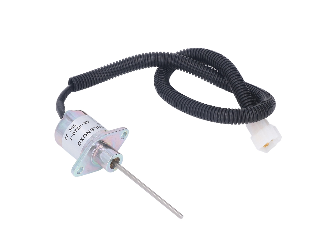 Válvula De Corte De Combustível Dc 12v Laxiscreed Para Escavadoras Em Liga De Alumínio