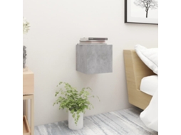 Conjunto de 2 Mesas Cabeceira Provenientes da Madeira Cinzento Cimento MAISON EXCLUSIVE