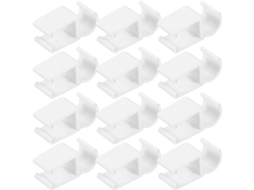 Conjunto Healeved com 30 clipes de plástico para marcadores de página, para fixação firme e versátil, ideal para diversos materiais.