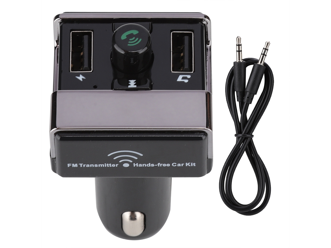 Reprodutor de MP3 Bluetooth com Transmissor FM e USB Duplo EOOCOO