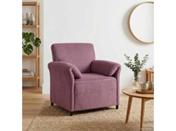 Vidaxl Sofá De 1 Lugar Roxo 88 X 83 X 95 Cm Veludo