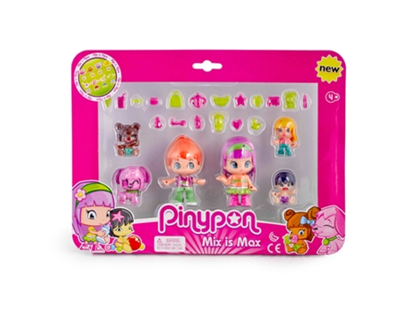 Conjunto 6 Bonecos  Bebés e Figuras