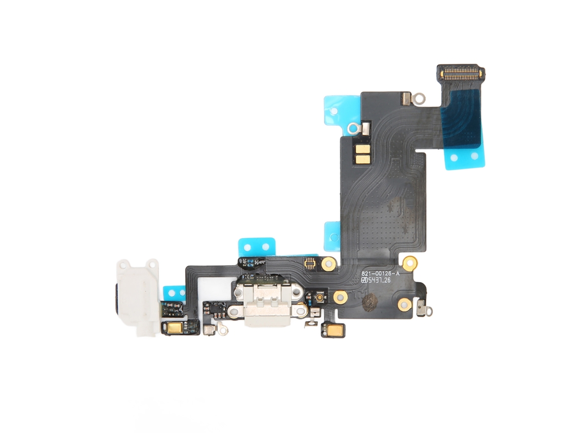 Aetheria módulo Porta de Carregamento Usb Conector Dock Flex Cable para Iphone 6s Plus Branco
