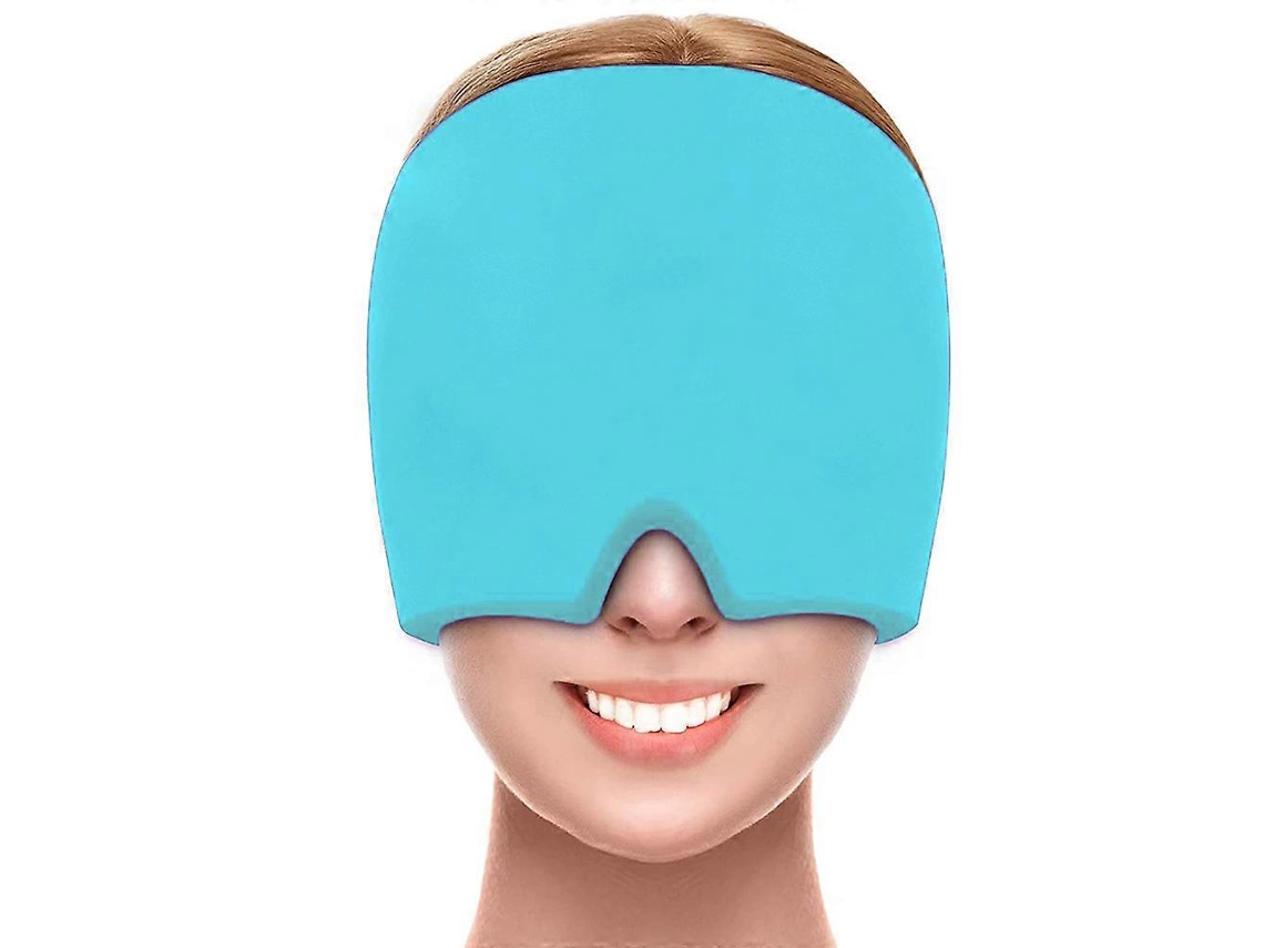 Touca de Gelo para Enxaqueca e Dor de Cabeça, Terapia Quente e Fria AQUAFORGE