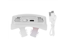 Ventiladores nasais eletrônicos, aparelhos antirronco para pressão positiva contínua nas vias aéreas, branco