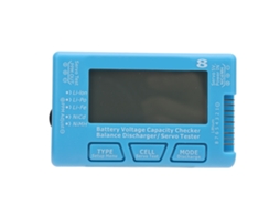 Testador De Capacidade E Voltagem De Bateria Digital Lcd Com Backlight Para Rc Lipo Li-ion Life Nicd Nimh 2-8s