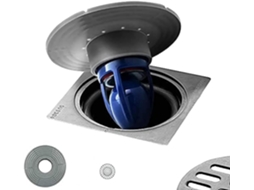Ralo de Chuveiro, Piso, Prevenção Refluxo, Levitação Magnética, Válvula Drenagem Unidirecional, Bujão Rápida para Inserção Adequado Profundi AQUAFORGE