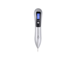 Caneta Removedora De Pintas Portátil Com Lcd De 9 Velocidades E Luz Azul, Instrumento De Beleza, Luz Prata Roxa Yunzii
