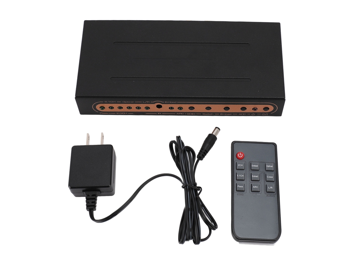 Yncm-hdmi 5.1ch 4k Arc Extractor Splitter Plugue Eua