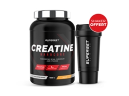 Creatine Hardcore Orange Shaker oferece nutrição para superconjuntos (1,5 kg)