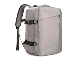 Mochila de Viagem Grande Capacidade com Porta Usb e Bolsa para Sapatos