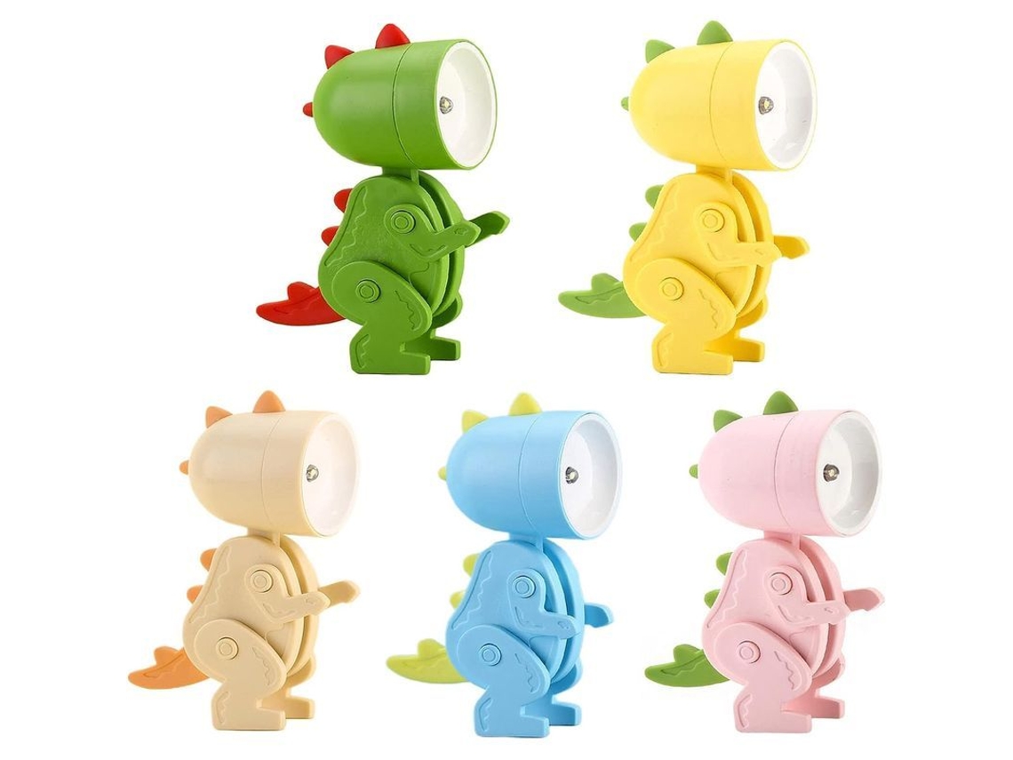 Ornamento de Mesa com Luz de Noite Pet Dinossauro Apoio Celular S/MARCA