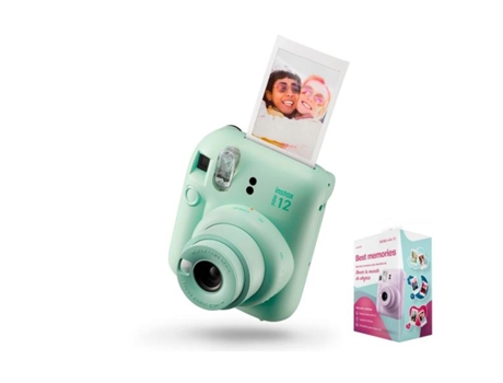 Câmera Instax FUJIFILM Mini 12 Mint Verde