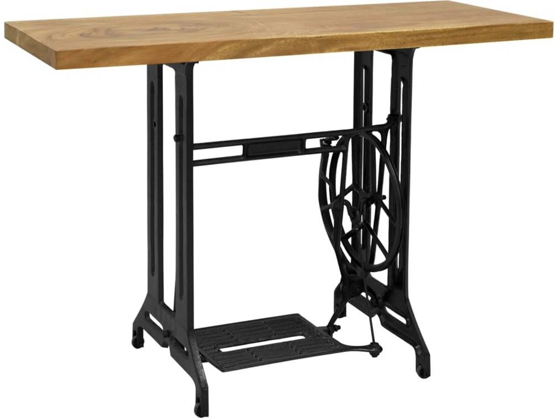 vidaXL Mesa consola máquina de costura 110x40x75 cm