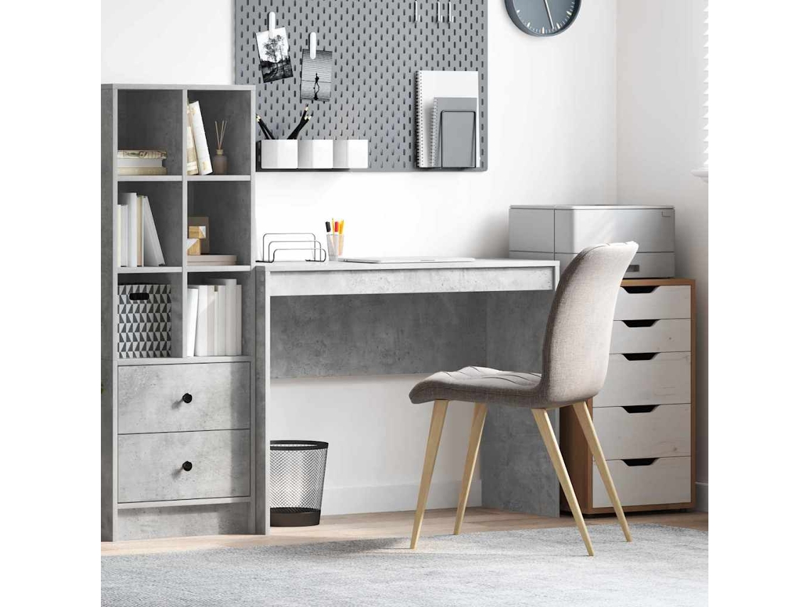 Vidaxl Mesa Cinzento 100 X 40 X 76 Cm