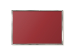 Magnetic Board Strong Orange For The Living Room Espelharte (60x40 Cm)