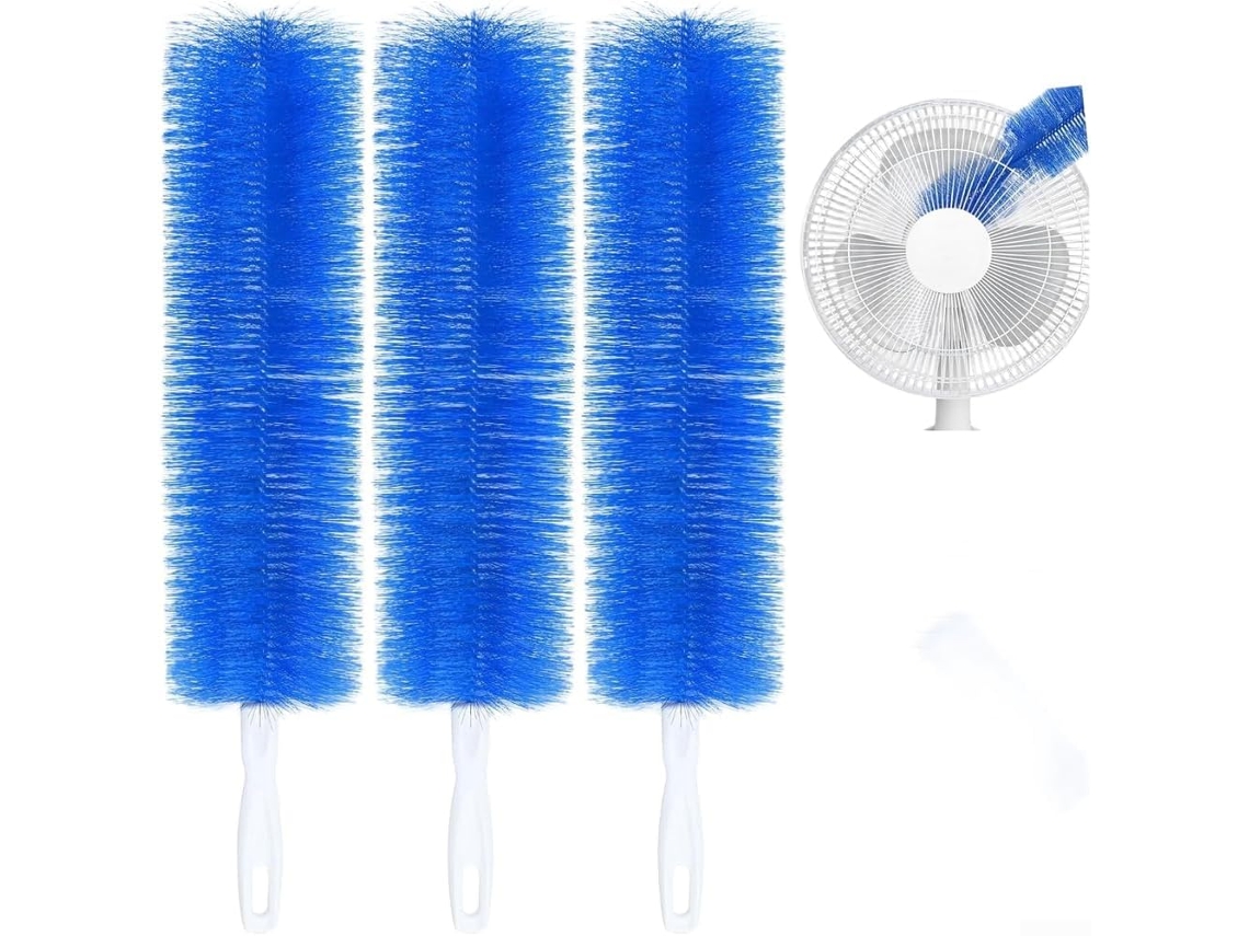 Conjunto De Escovas Flexíveis Com Ventilador Para
