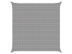 Vidaxl Vela De Sombra Antracite E Branco 5 X 5 M Hdpe