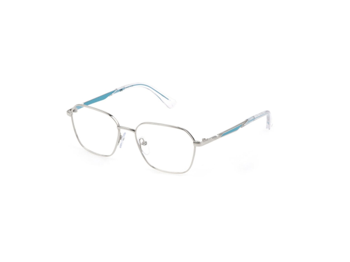 Armação de óculos de grau unissex Police VK567-51579T (cinza - metal - 135 mm - Ø 51 mm)