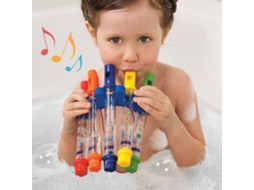 Ats flautas de Água Brinquedo de Banho para Crianças Brinquedo de Banho em Plástico para Crianças
