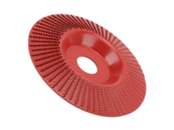 Disco De Esmerilado E Formado De Carbeto De Wolframio Resistente Ao Desgaste 125mm Para Trabalho De Madeira Vermelho