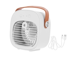 Ventilador de Mesa MDUG, circulação de ar, ajuste de velocidade, recarregável