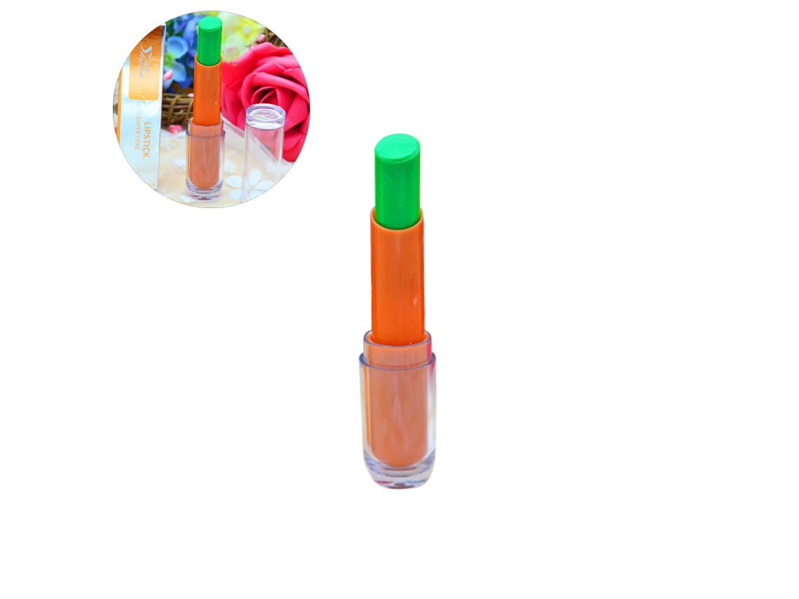 Batom Com Brilho Intenso E Cor Fluorescente