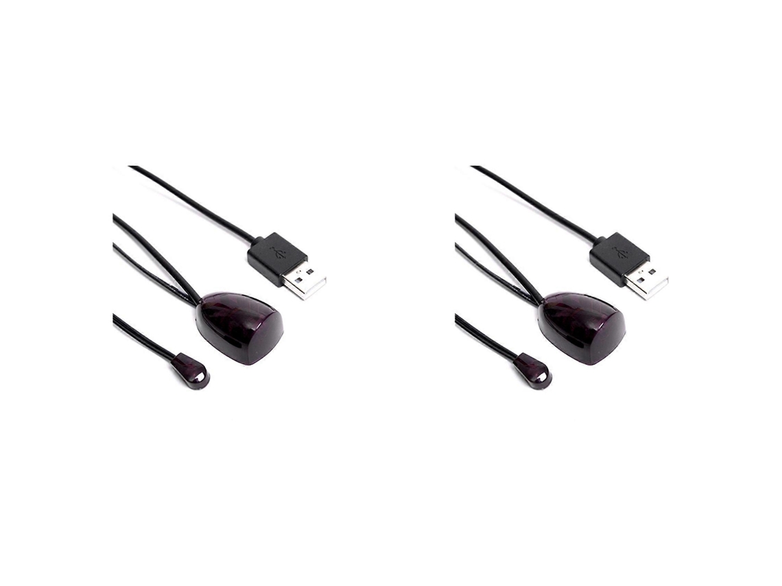 Extensor Ir 2x, Receptor De Controle Remoto Infravermelho, Adaptador Transmissor E Receptor Ir Usb_glo
