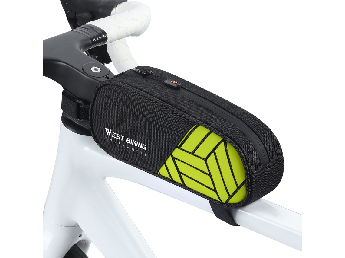 Bolsa para Bicicleta 1l Frame Fronttube Impermeável com zíper S/MARCA