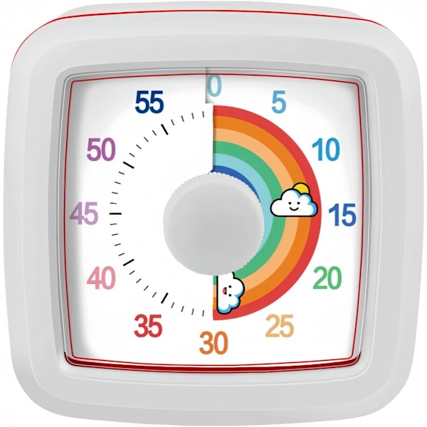 Cronômetro Visual Para Crianças E Adultos, Cronômetro Regressivo De 60 Minutos Para Sala Aula, Cozinha, Escritório