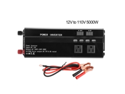 Inversor De Energia Solar Automotivo Preto Alta Potência 3000w/4000w/5000w, 12v Para 110v