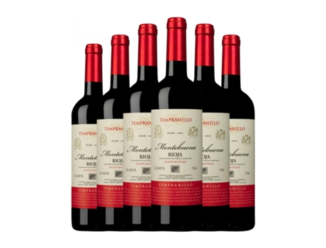 Vinho MONTEBUENA Tempranillo Rioja (0.75 L - 6 Unidades)