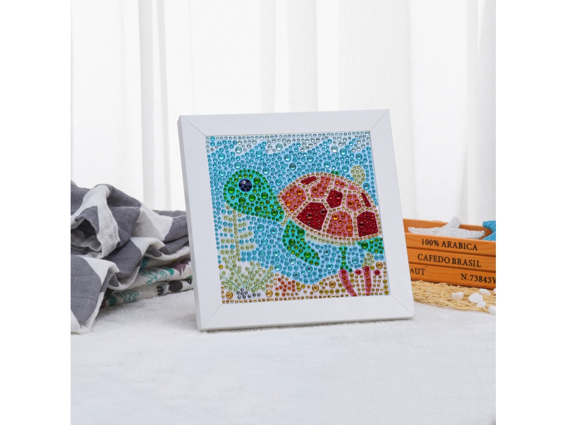 Pintura de Diamante 5d Tartaruga LAXISCREED 150x150mm