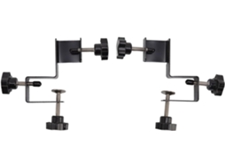 Conjunto De 2 Grampos Para Instalação Gavetas Armário, Lado Esquerdo E Direito, Gabarito Para Gavetas Com Braço