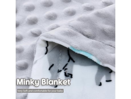 Manta De Bebê Macia E Fofa, Ideal Para Canguru (elefante, 75 X 100 Cm)