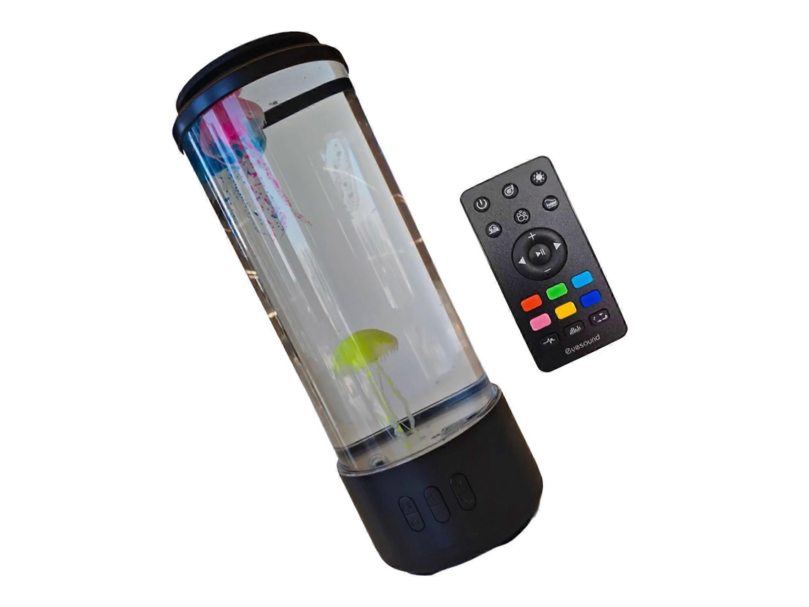 Aparelho de Terapia do Sono com Ruído Branco, Luzes Que Reagem À Música e Projeção de Águas vivas para Alívio do Estresse . TAISHENGDA (multicolorido)