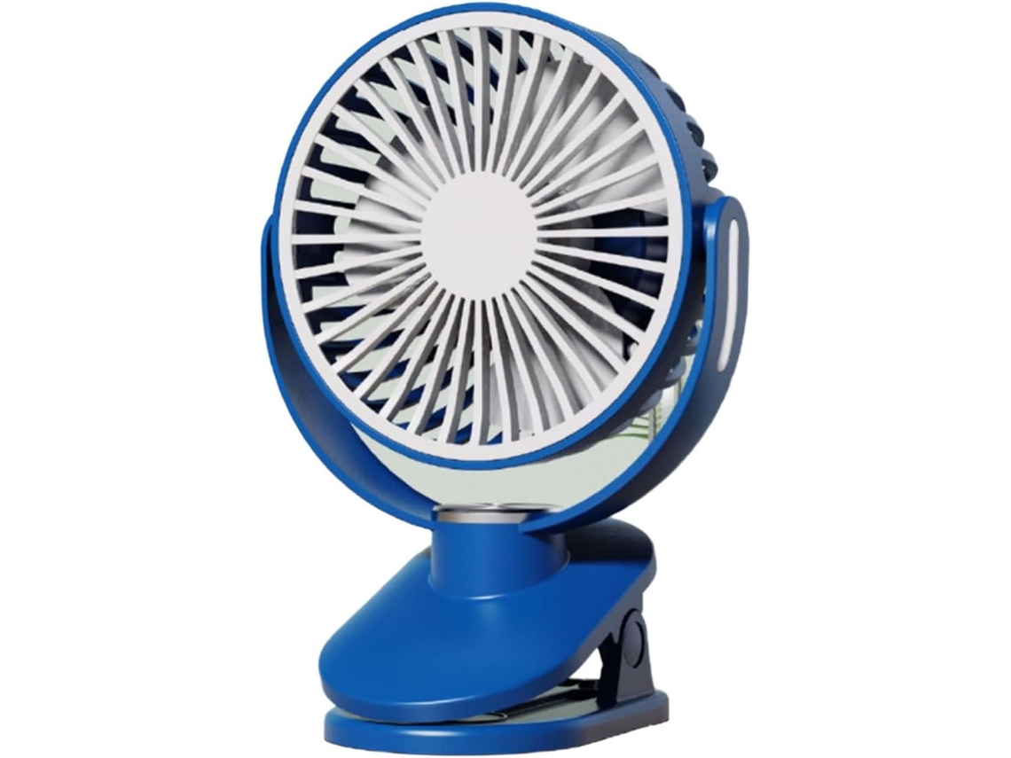 Ventiladores Portáteis de Mesa e Encaixe Portátil Silencioso