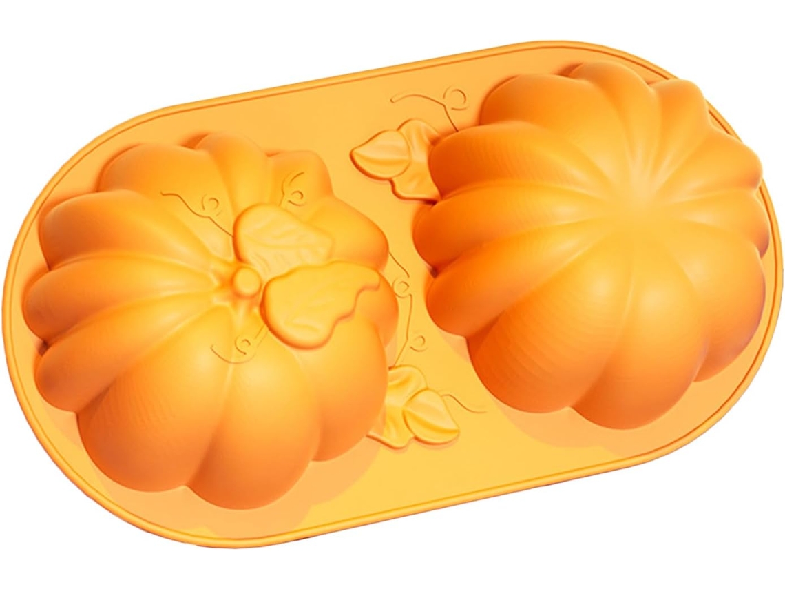 Forma De Bolo Com 2 Cavidades Em Formato De Bolo De Halloween