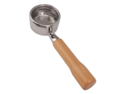 PORTAFILTER Sem Fondo 58mm con Cabo de Madera para Gaggia Baby Classic C1