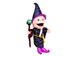 Fantoche De Mão Mágico Fiesta Crafts Com Boca Móvel Brinquedo Para Brincar De Fantoche