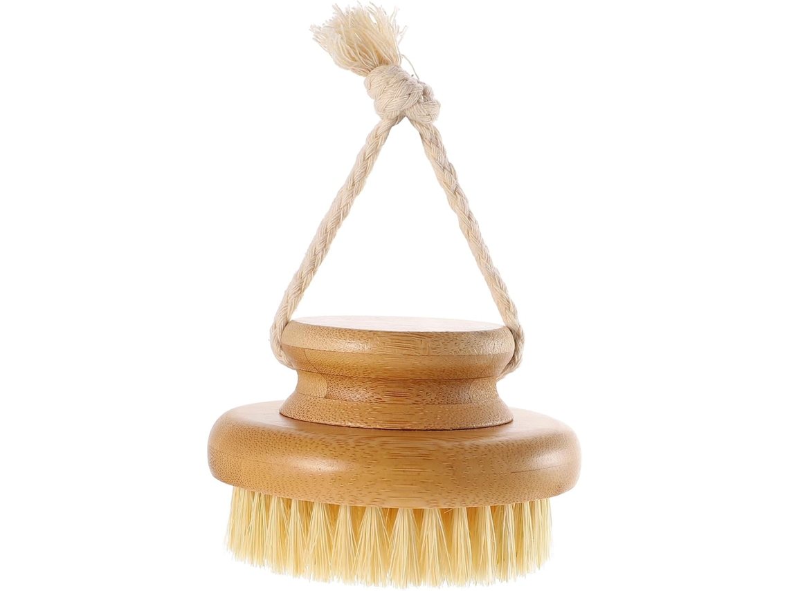 Escova Corporal Natural Para O Chuveiro, Esfoliante E De Limpeza, Ferramenta Relaxante Para O Banho