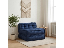 Vidaxl Unidade De Sofá Modular Índigo 70 X 70 X 56 Cm Tecido
