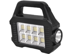 Lanterna Led Recarregável Por Energia Solar, Multifuncional De Mão,